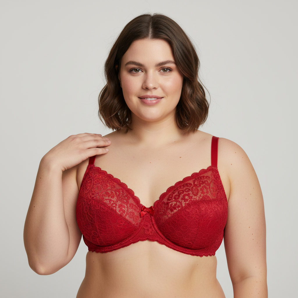 Soutien-gorge DIM Rouge