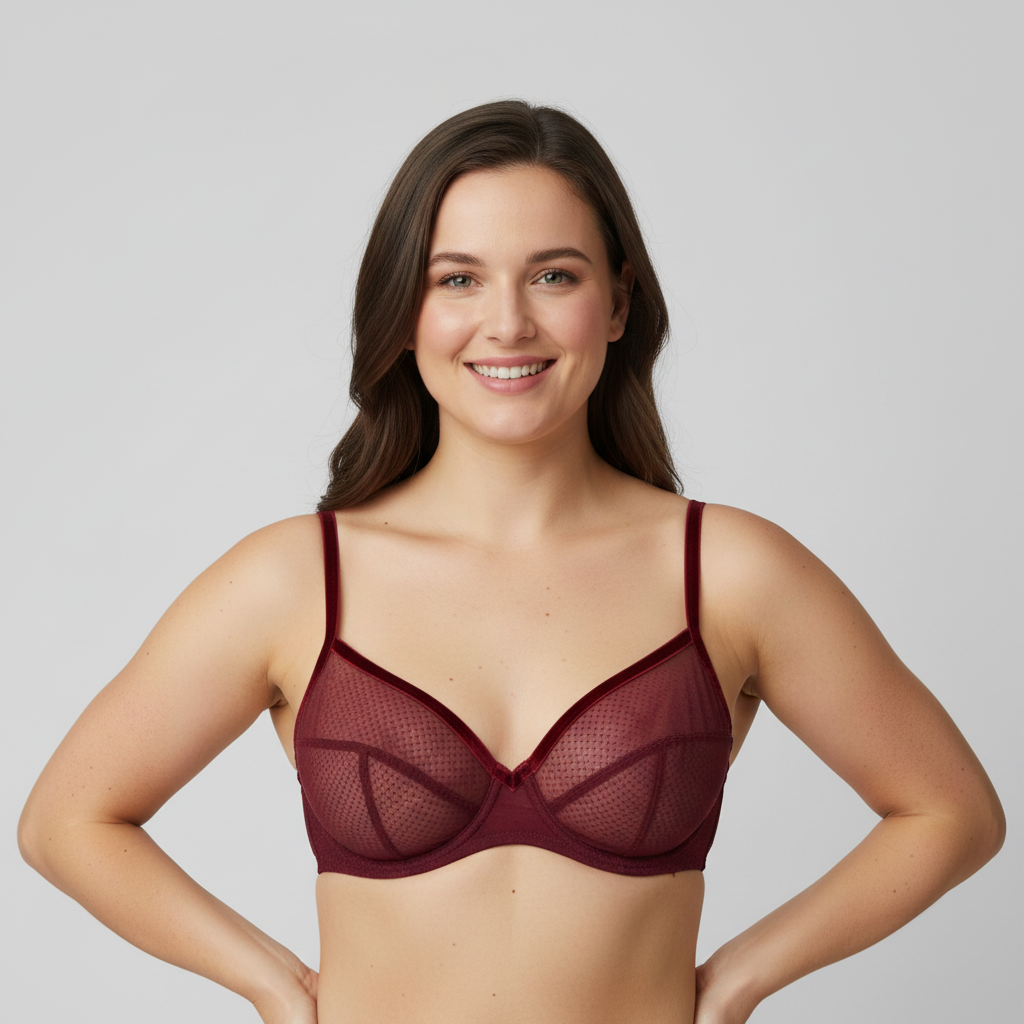 Soutien-gorge Ysé Rouge