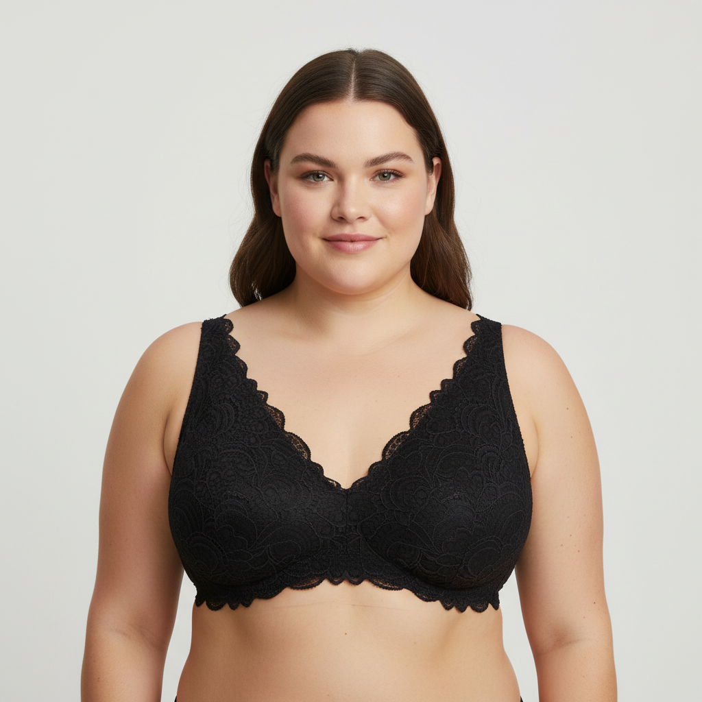 Soutien-gorge Post-mastectomie Noir RougeGorge