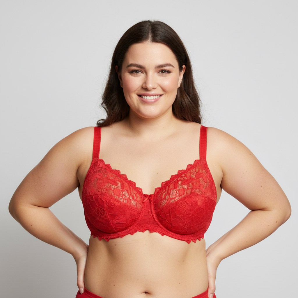 Soutien-gorge Sans Complexe Rouge
