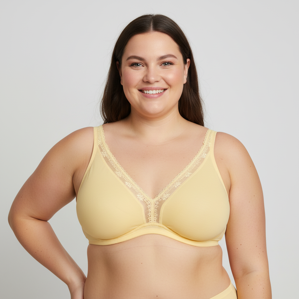 Soutien-gorge Princesse tam.tam Jaune