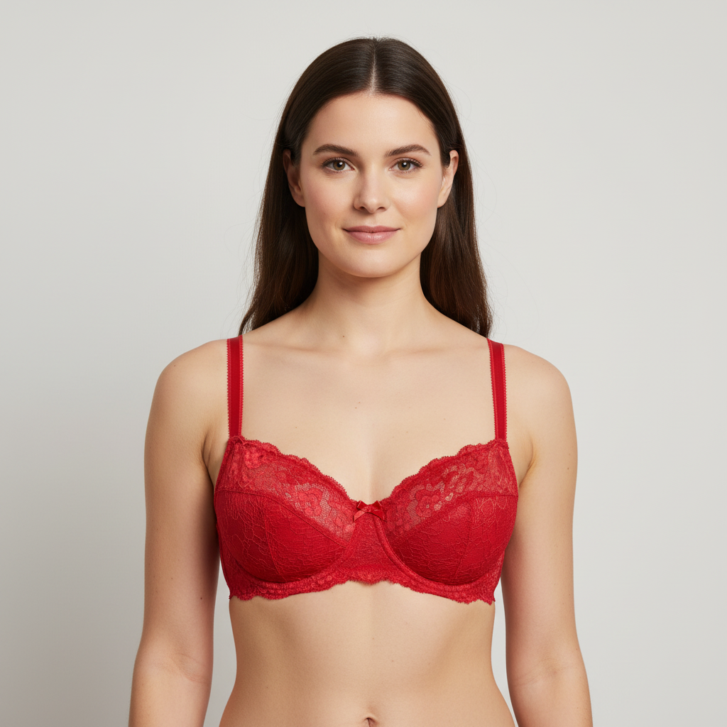 Soutien-gorge sexy RougeGorge Rouge