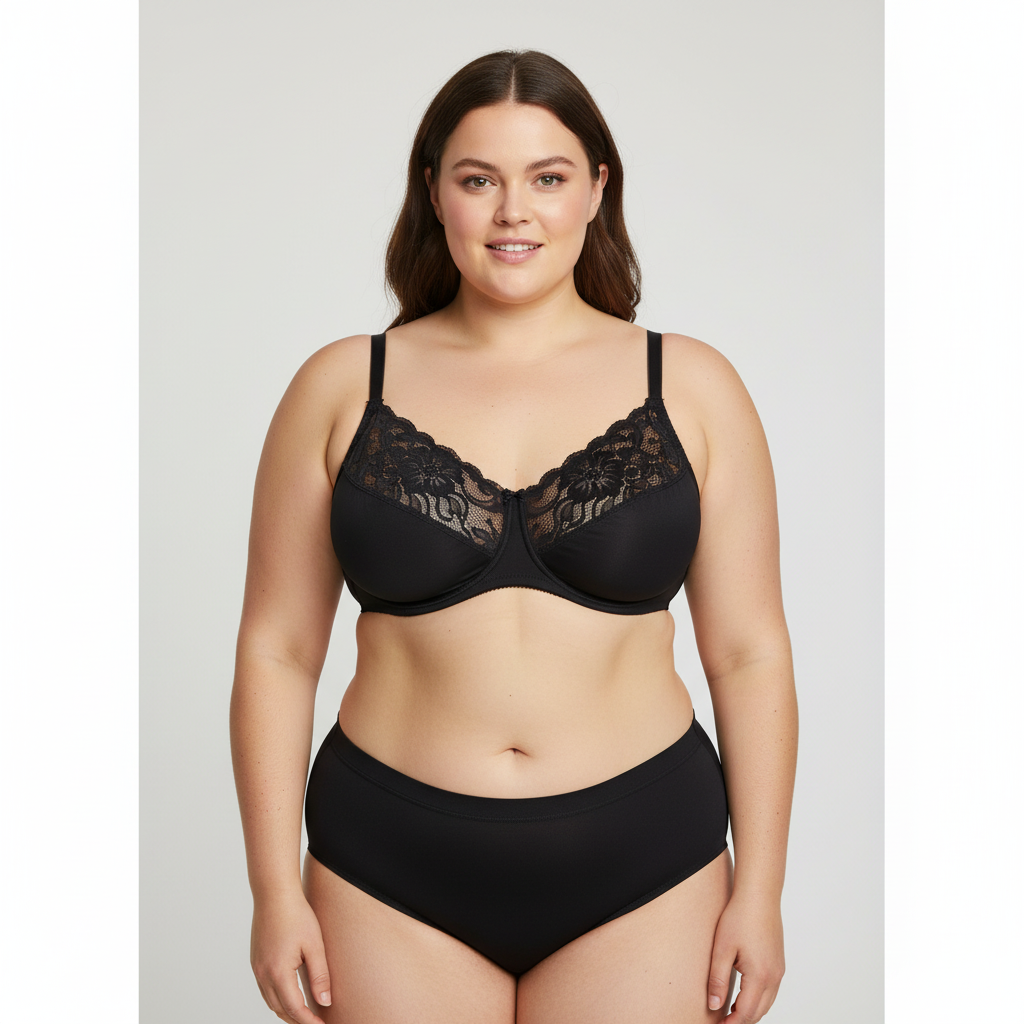 Soutien-gorge Post-mastectomie Noir Amoena