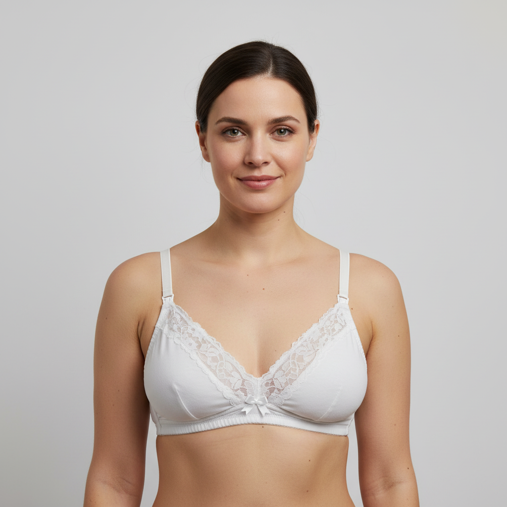 Soutien-gorge d'allaitement Prémaman Blanc