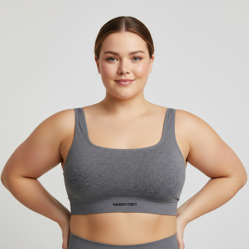 Brassière Savage x Fenty Gris