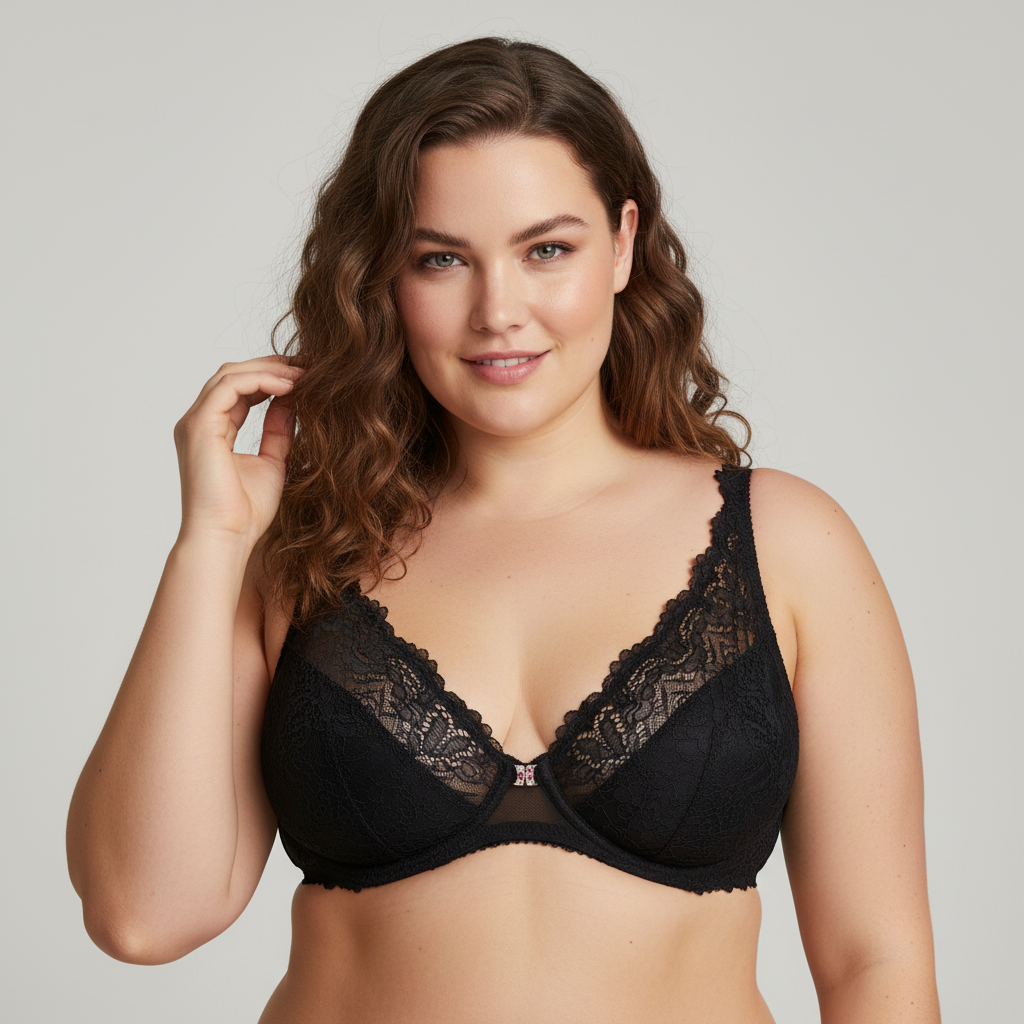 Soutien-gorge Savage x Fenty Noir