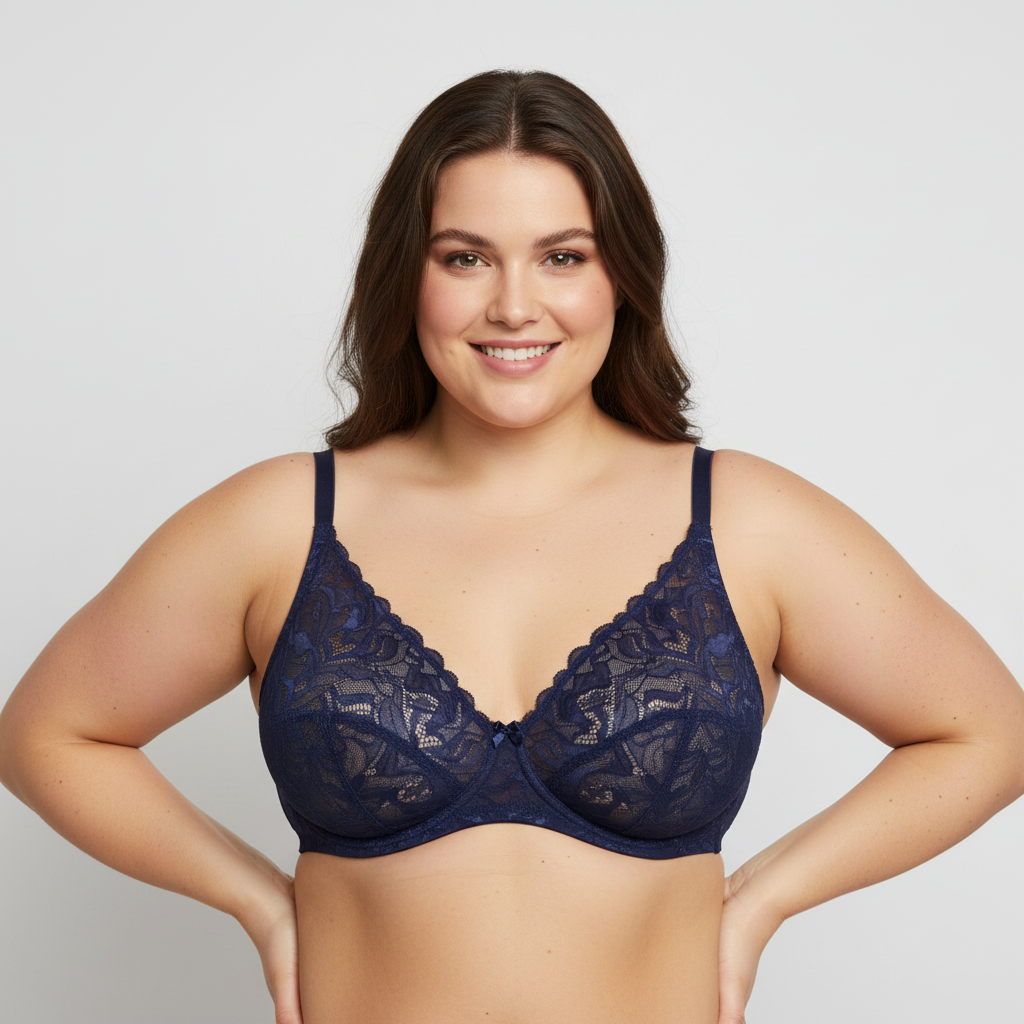 Soutien-gorge Naturana Bleu