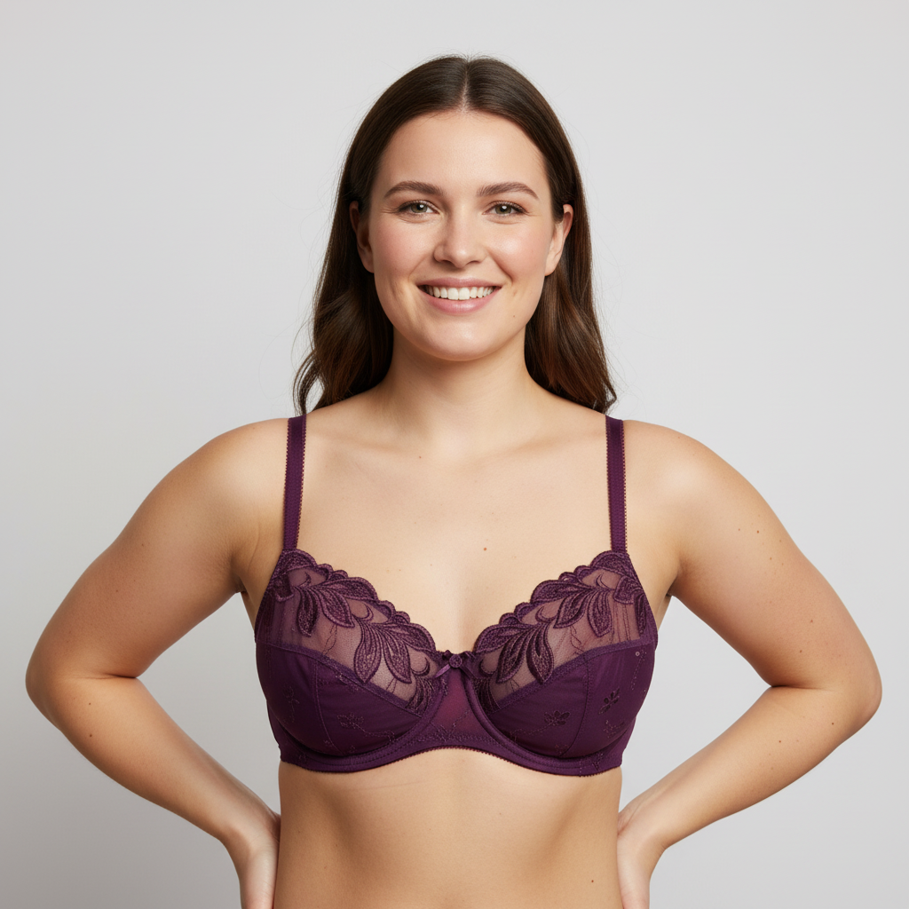 Soutien-gorge Françoise Saget Violet