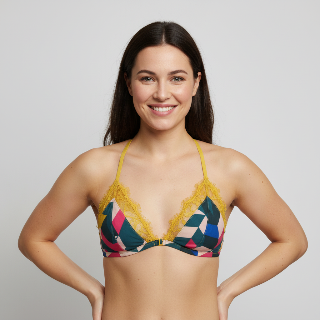 Soutien-gorge Princesse tam.tam Jaune