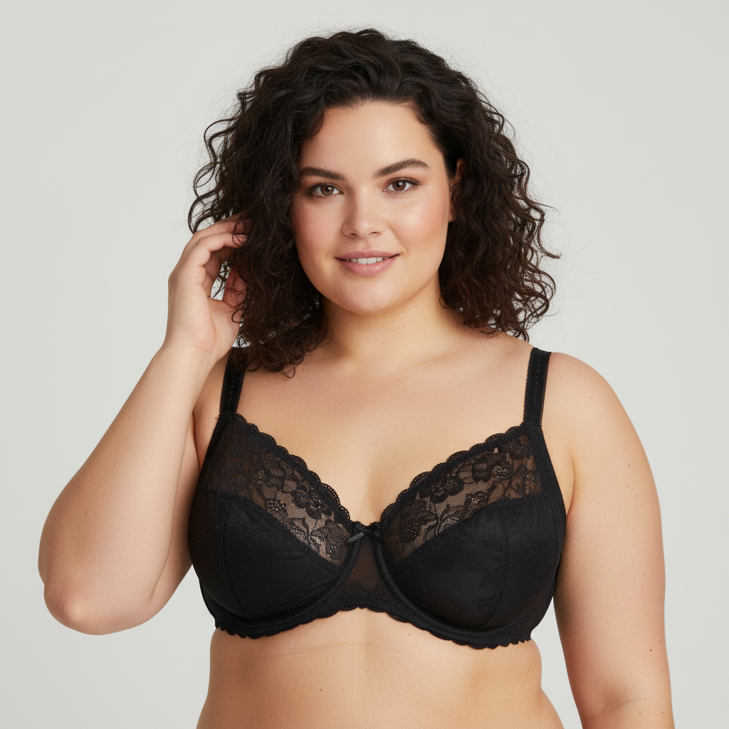 Soutien-gorge PIEGE Lingerie Noir