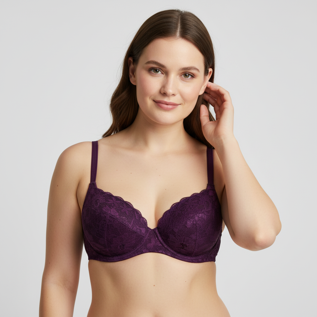 Soutien-gorge Sainthonnoré Violet