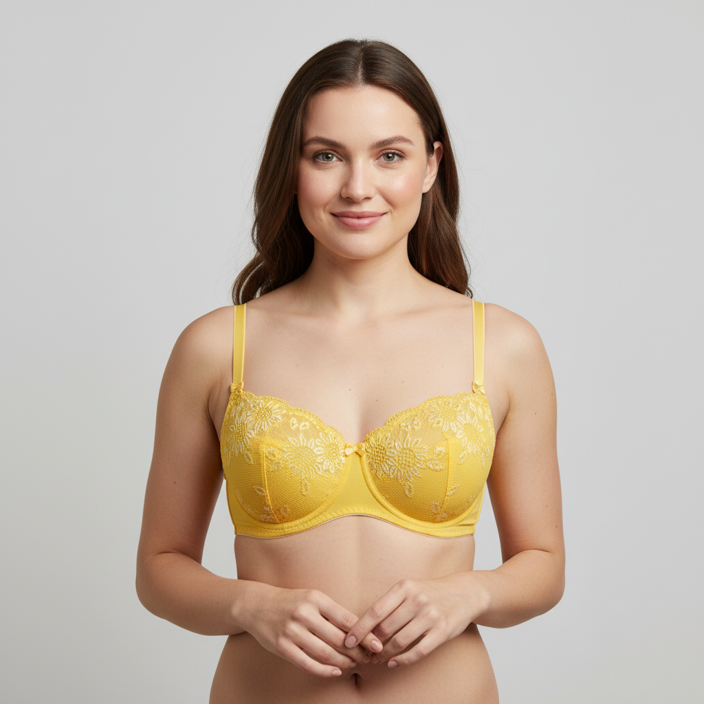 Soutien-gorge Sainthonnoré Jaune