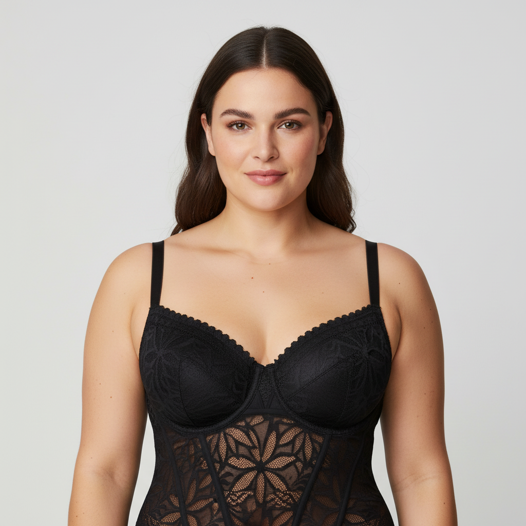 Corset RougeGorge Noir