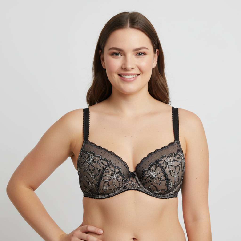 Soutien-gorge Darjeeling Noir