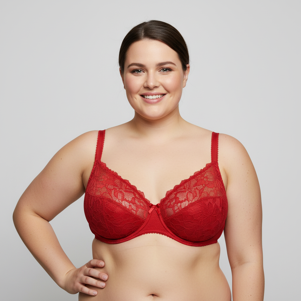 Soutien-gorge Sans Complexe Rouge