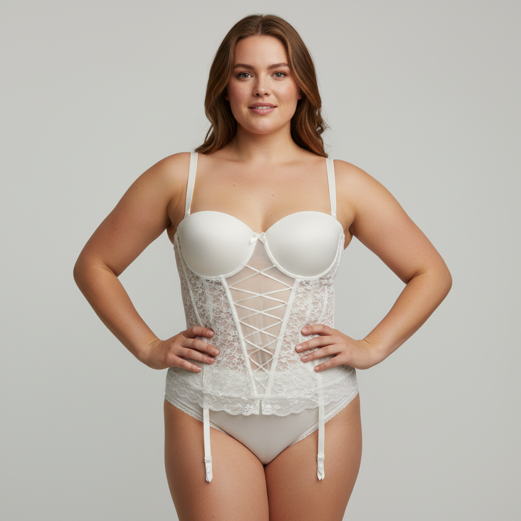 Guêpière Blanc