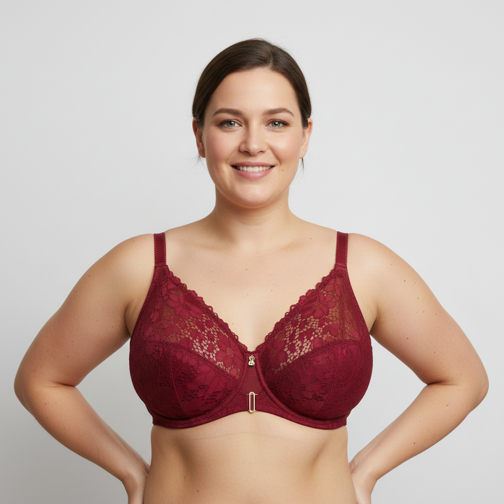 Soutien-gorge Darjeeling Rouge
