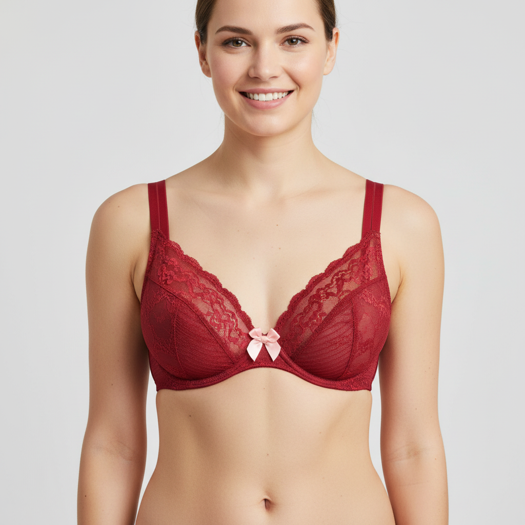 Soutien-gorge Darjeeling Rouge