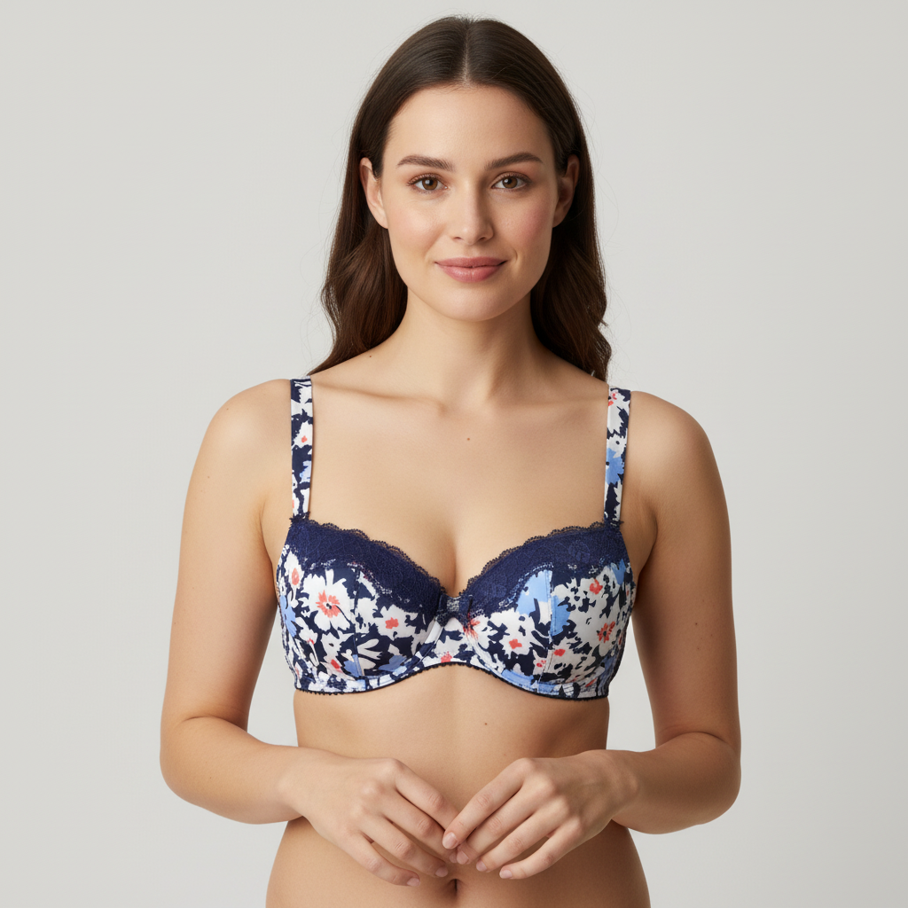 Soutien-gorge Darjeeling Bleu