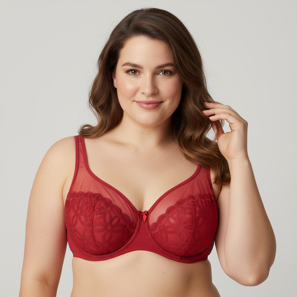 Soutien-gorge DIM Rouge