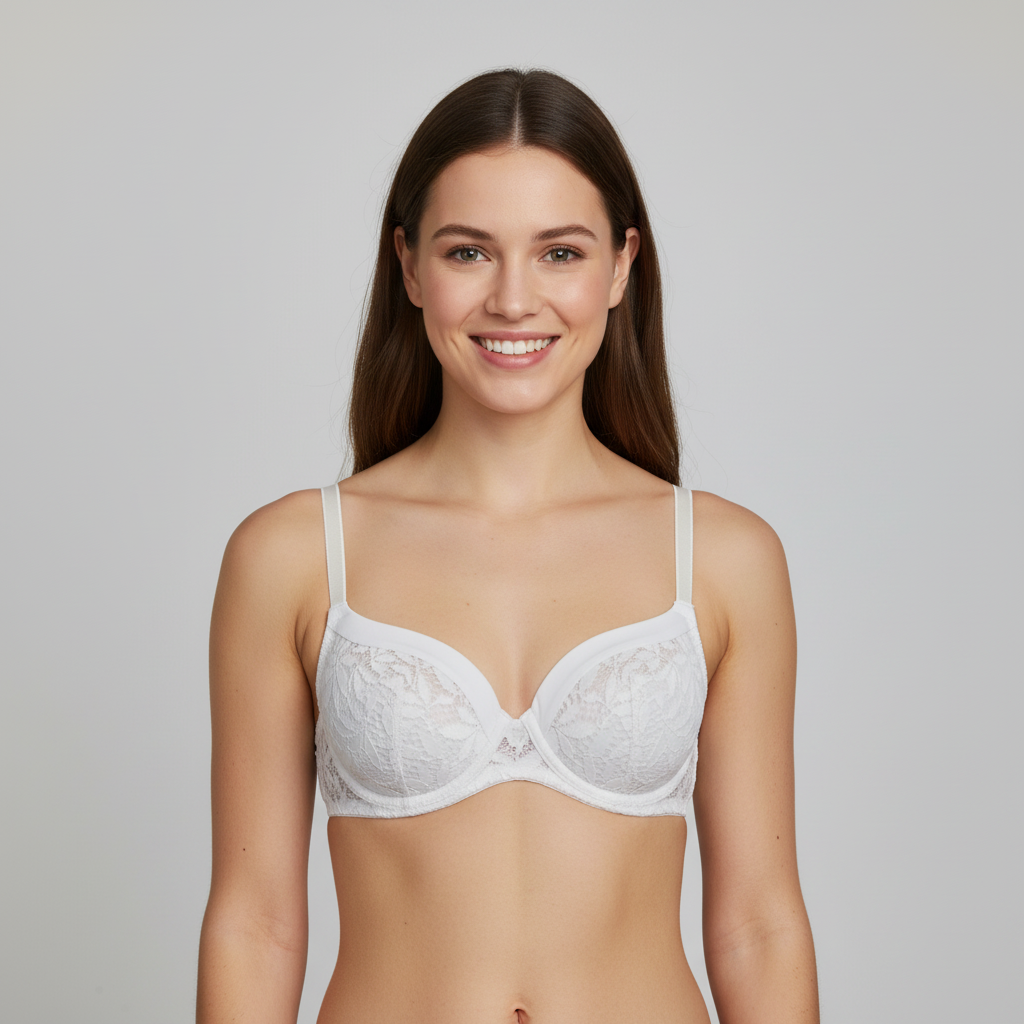 Soutien-gorge RougeGorge Blanc