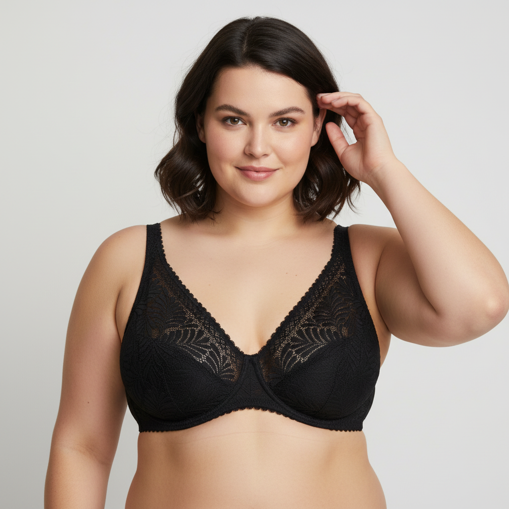 Soutien-gorge Princesse tam.tam Noir