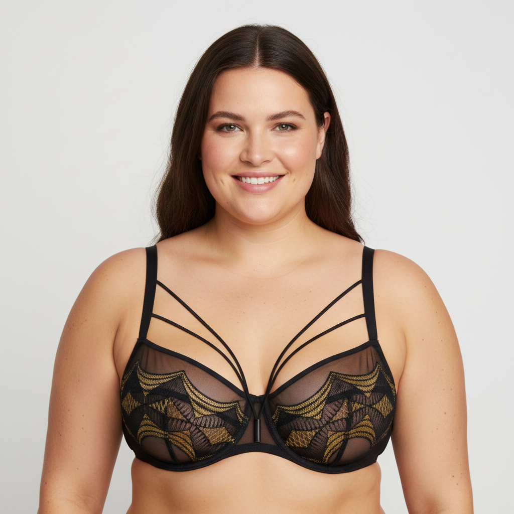 Soutien-gorge Rose Noir