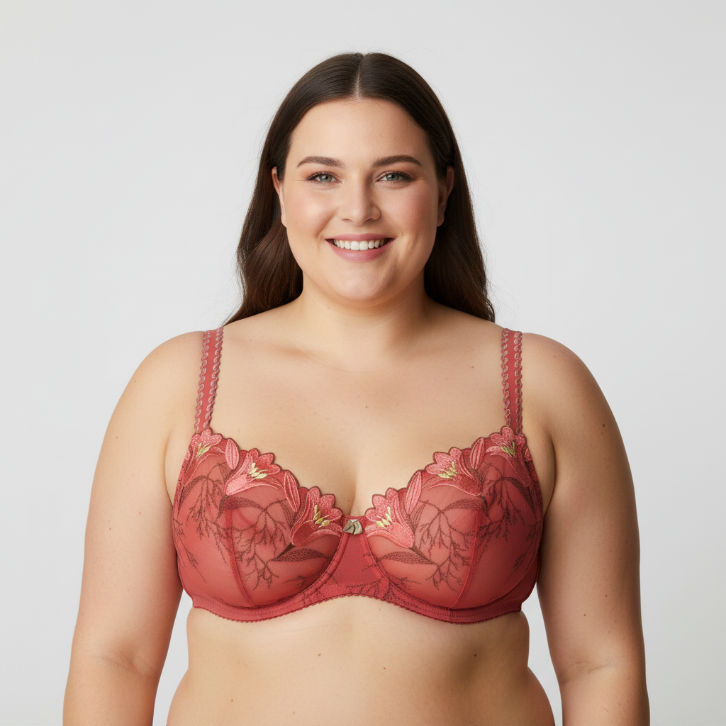Soutien-gorge Sans Complexe Rouge