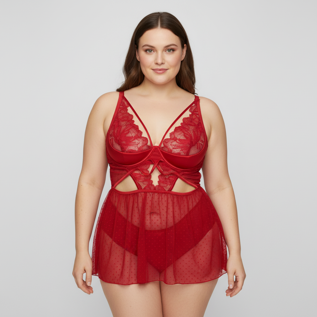 Ensemble de lingerie sexy Hunkemöller Rouge
