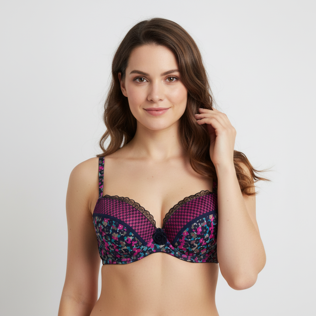Soutien-gorge Charlott' Bleu