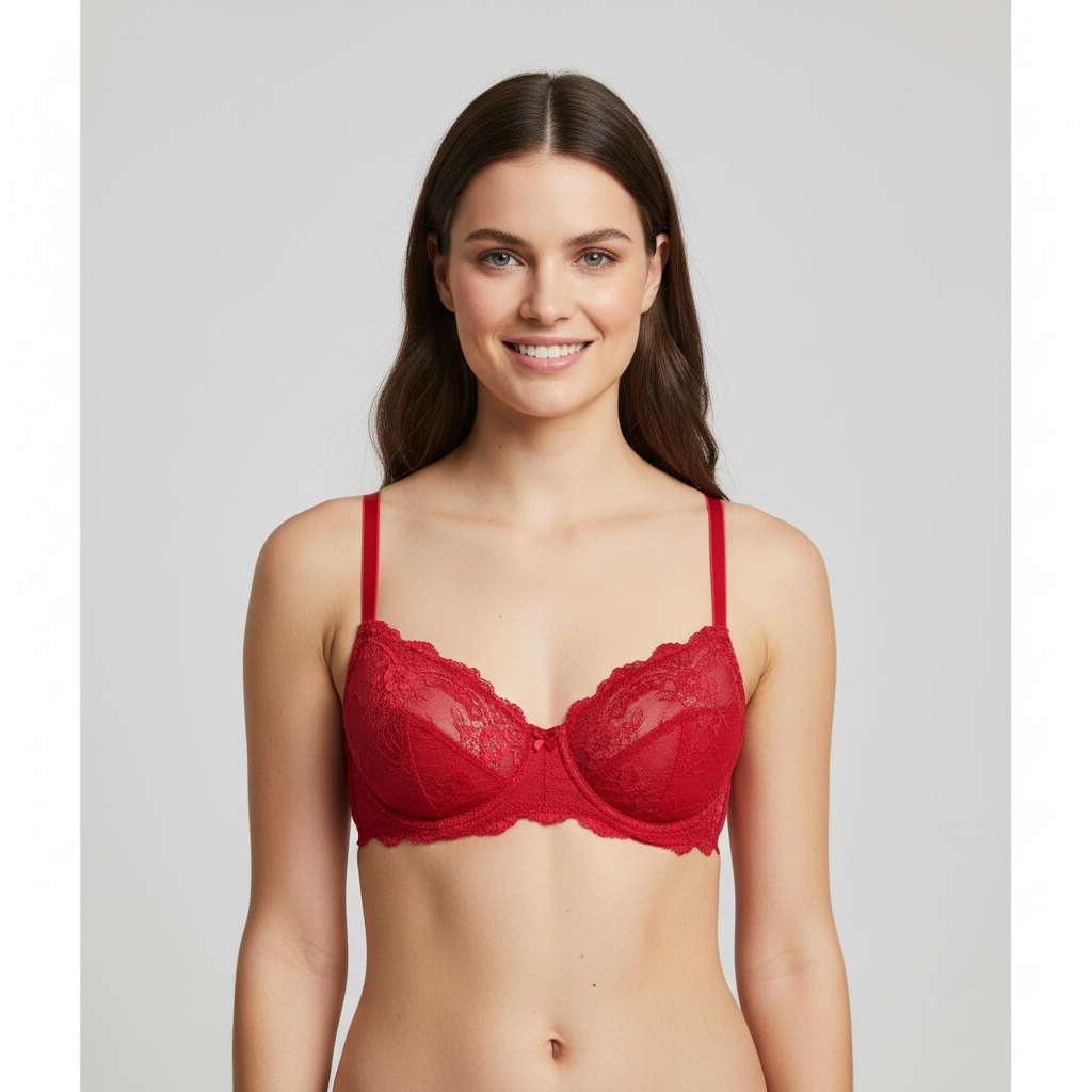 Soutien-gorge Ysé Rouge