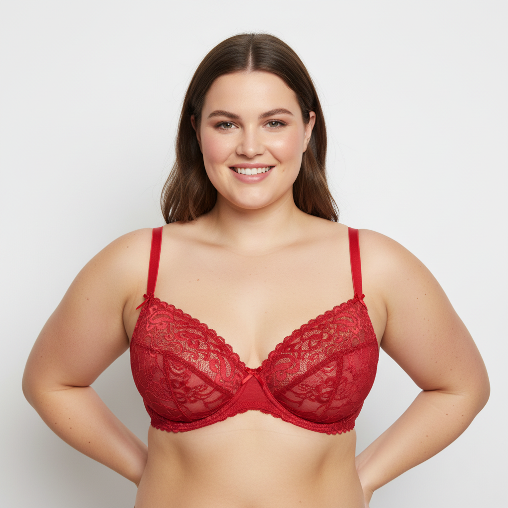 Soutien-gorge Cannelle Rouge