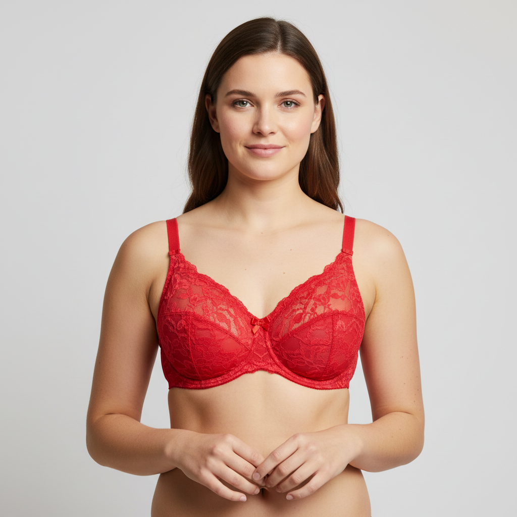 Soutien-gorge Darjeeling Rouge